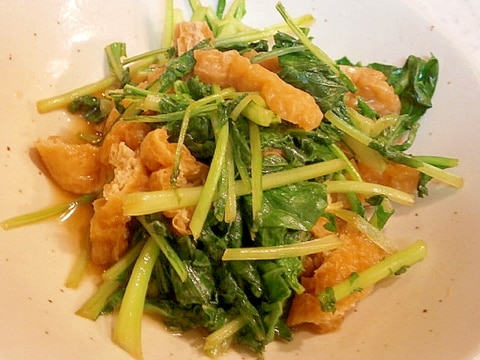 抜き菜と揚げの炒め煮 レシピ 作り方 By なな1151 楽天レシピ 抜き菜と揚げの炒め煮 レシピ 作り方 By なな1151 楽天レシピ